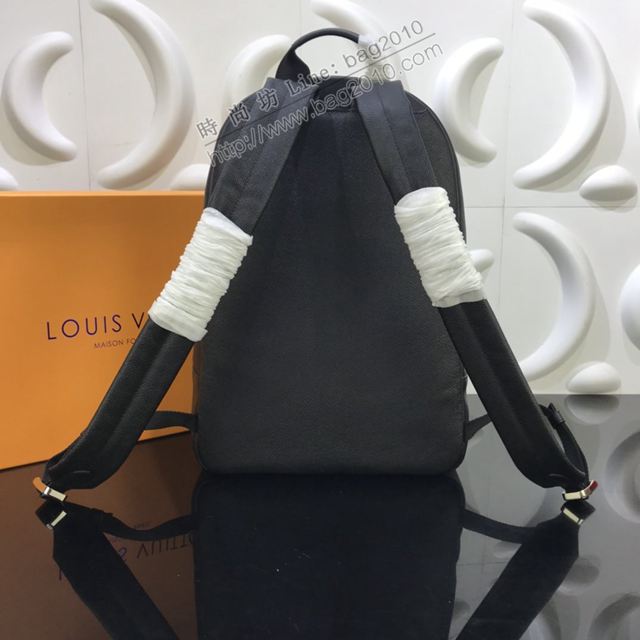 LV包 lv雙肩包 M30258 Alex雙肩包 黑色Taga牛皮LV男士後背包  ydh3534